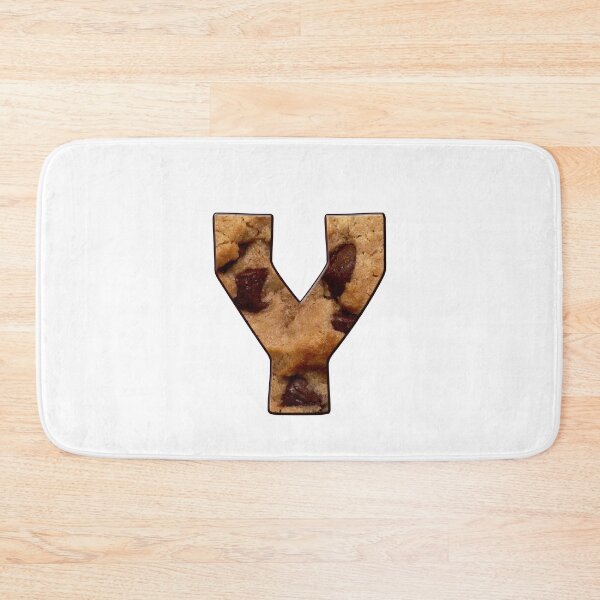 Item preview, Chocolate Chip Cookie Capital Letter Y designed and sold by MoonsmileProd.