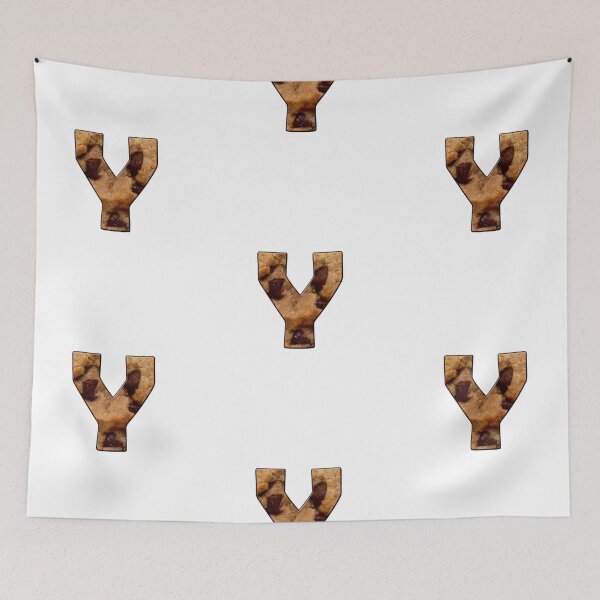 Item preview, Chocolate Chip Cookie Capital Letter Y designed and sold by MoonsmileProd.