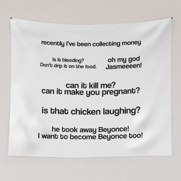 Item preview, SEVENTEEN - Funny Quotes Memes Pack CHICKEN [BUY MEDIUM OR LARGER FOR STICKER PACK] designed and sold by SugarSaint.