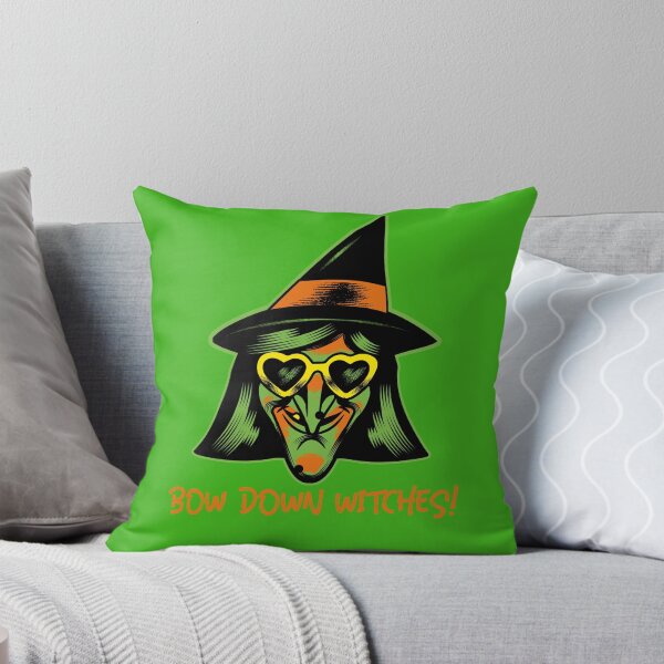 Item preview, Scary Halloween Witch - Bow Down Witches designed and sold by Lijo Jose.