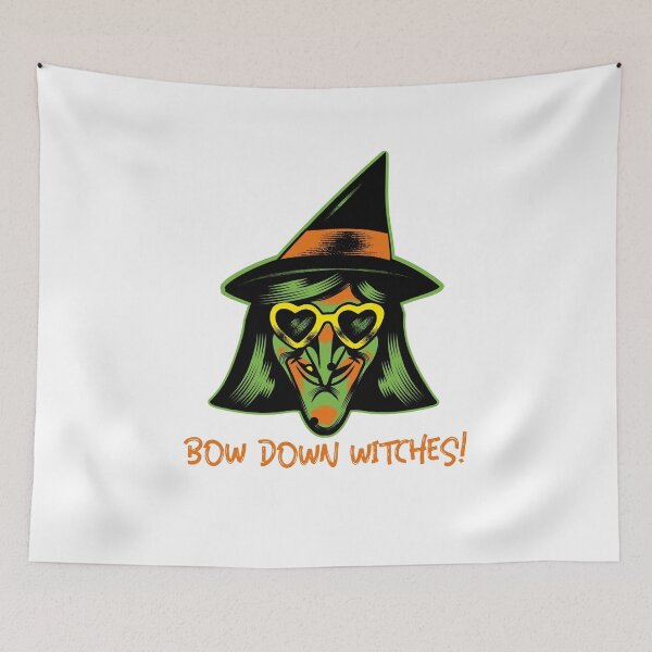 Item preview, Scary Halloween Witch - Bow Down Witches designed and sold by Lijo Jose.