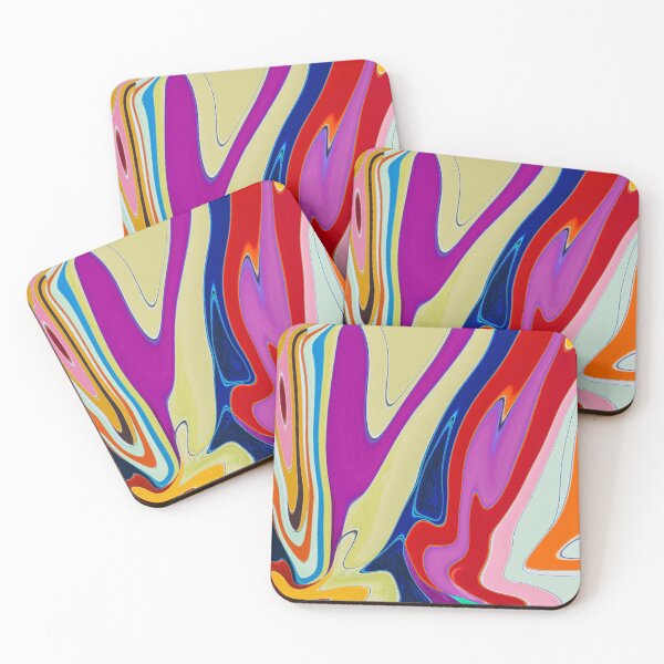 Item preview, Multicolor abstract environment designed and sold by Yakdane.