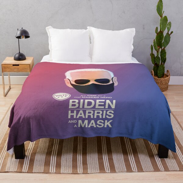 Item preview, BIDEN HARRIS and a MASK (red) designed and sold by PopArtClub.