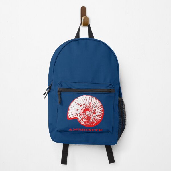 Item preview, Ammonite Prehistoric Red White designed and sold by 7T-Designs.