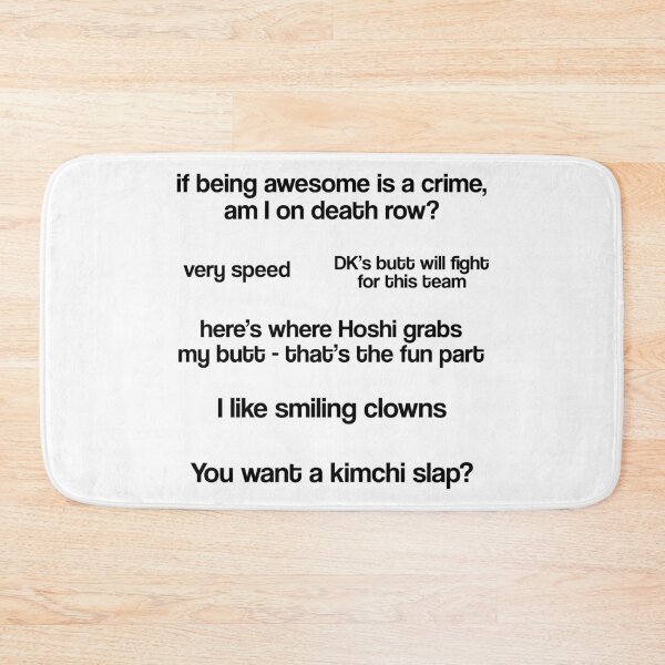 Item preview, SEVENTEEN - Funny Quotes Memes Pack SMILING CLOWNS [BUY MEDIUM OR LARGER FOR STICKER PACK] designed and sold by SugarSaint.