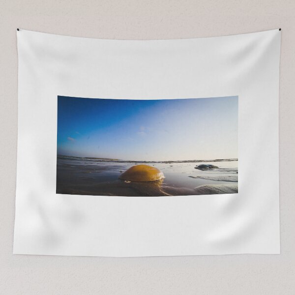 Item preview, Jellyfish on the Beach designed and sold by HalcyonPrints.