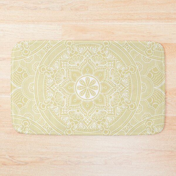 Item preview, Lemon and White Mandala Pattern designed and sold by Vic Torys ☆.