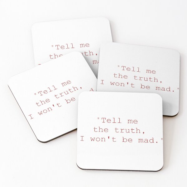 Item preview, "Tell me the truth, I won't be mad." designed and sold by Rime-art.