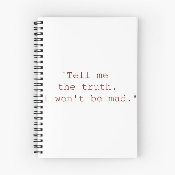 Item preview, "Tell me the truth, I won't be mad." designed and sold by Rime-art.