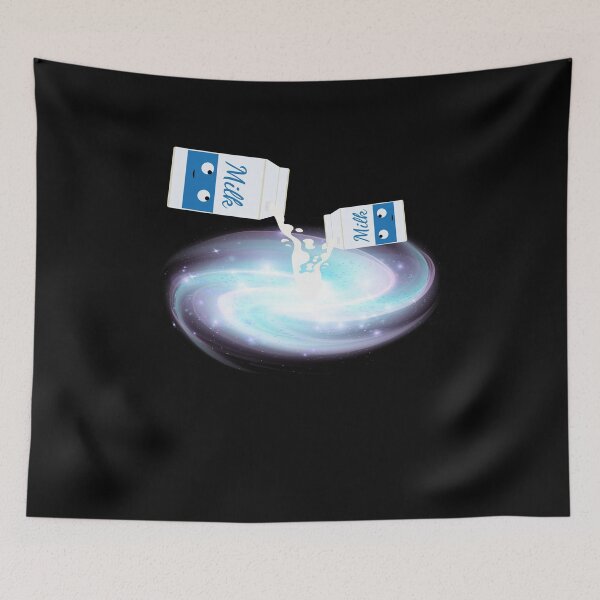 Item preview, Milk Galaxy Milk Funny Carton designed and sold by MooonTees.