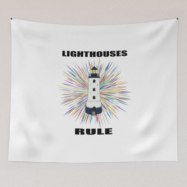 Item preview, Lighthouses Rule designed and sold by mgrover99.
