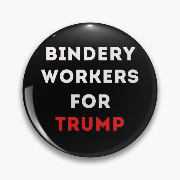 Item preview, Bindery Workers For Trump designed and sold by PurpleTank.
