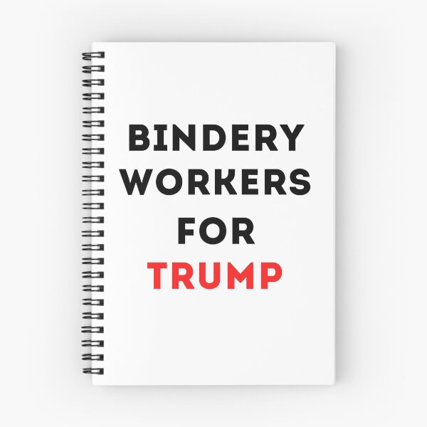 Item preview, Bindery Workers For Trump designed and sold by PurpleTank.