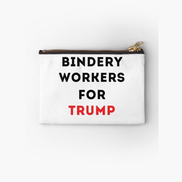 Item preview, Bindery Workers For Trump designed and sold by PurpleTank.