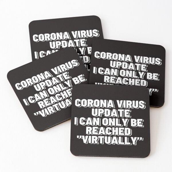 Item preview, Corona Virus Update designed and sold by starshiporion.