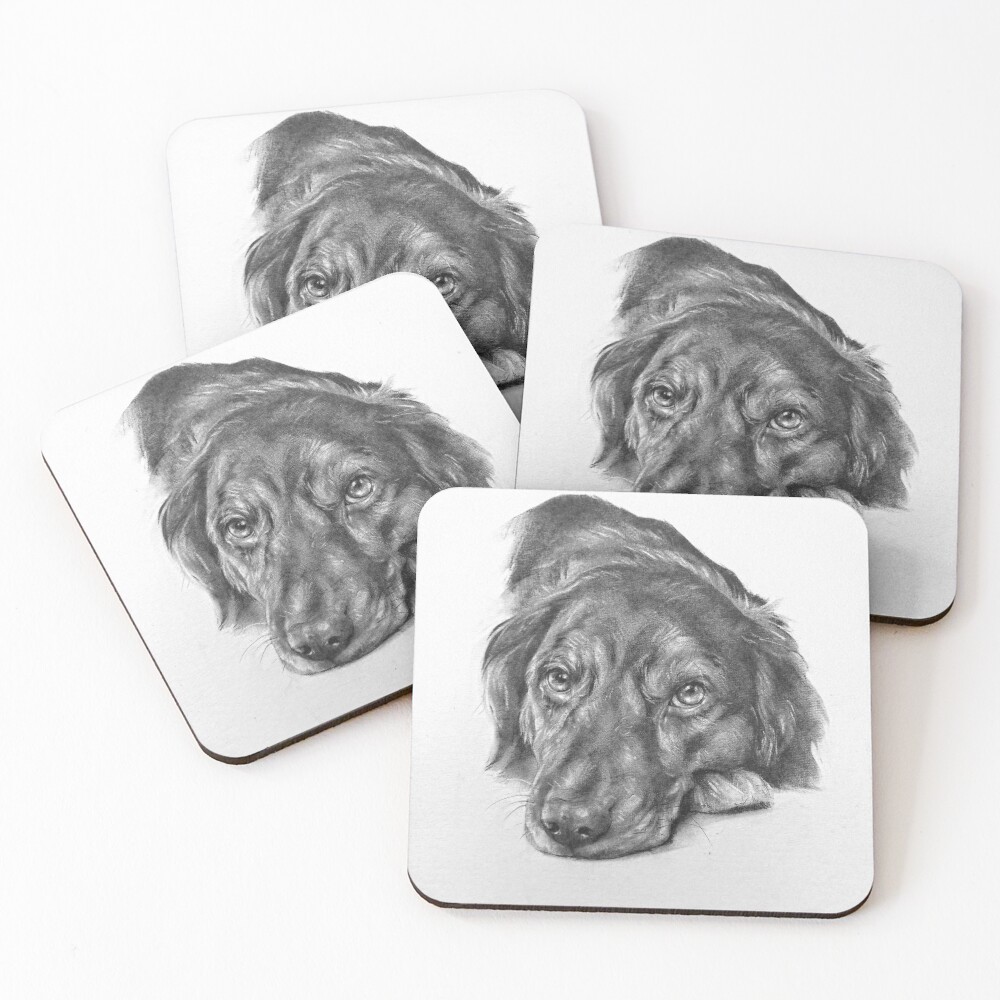 Item preview, Coasters (Set of 4) designed and sold by FineLineStudio.
