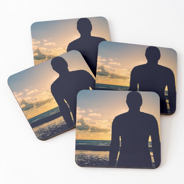 Item preview, Iron Man Sunset, Another Place, Crosby Beach designed and sold by Beverley Goodwin.