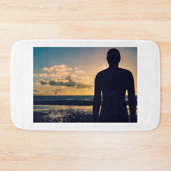 Item preview, Iron Man Sunset, Another Place, Crosby Beach designed and sold by Beverley Goodwin.