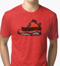 Infrared 6's Red Tri-blend T-Shirt
