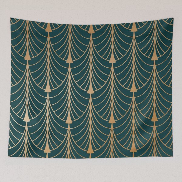 Item preview, Hidden Sapphire Golden Pattern Background designed and sold by Vic Torys ☆.