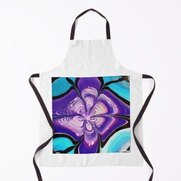 Item preview, abstract blue flower designed and sold by DK-PODsolutions.