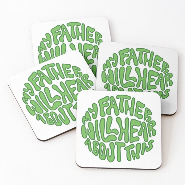 Item preview, "My father will hear about this!!" designed and sold by scarlevie.