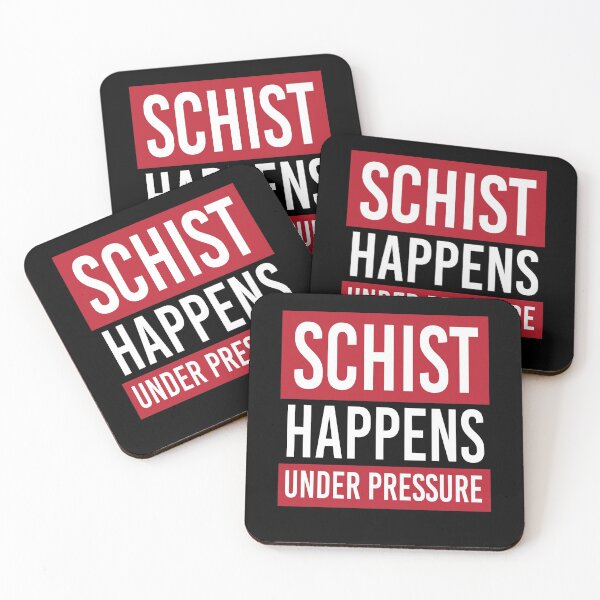 Item preview, Schist Happens Geology Collecting Stones designed and sold by MooonTees.