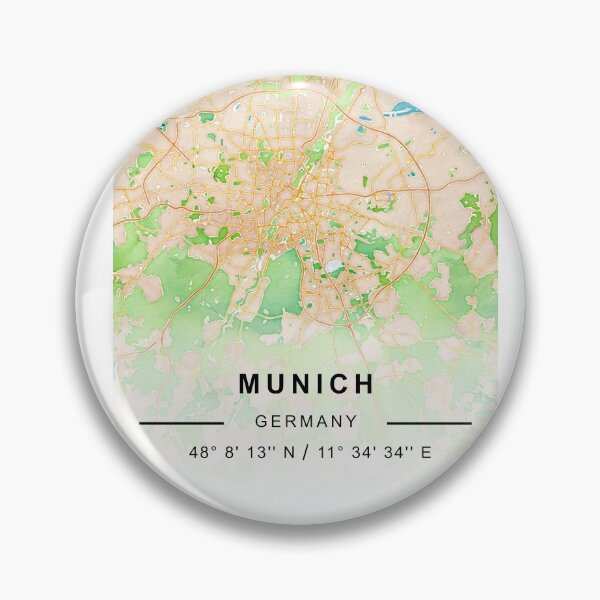 Item preview, MUNICH CİTY ROAD MAP POSTER designed and sold by rashadat.