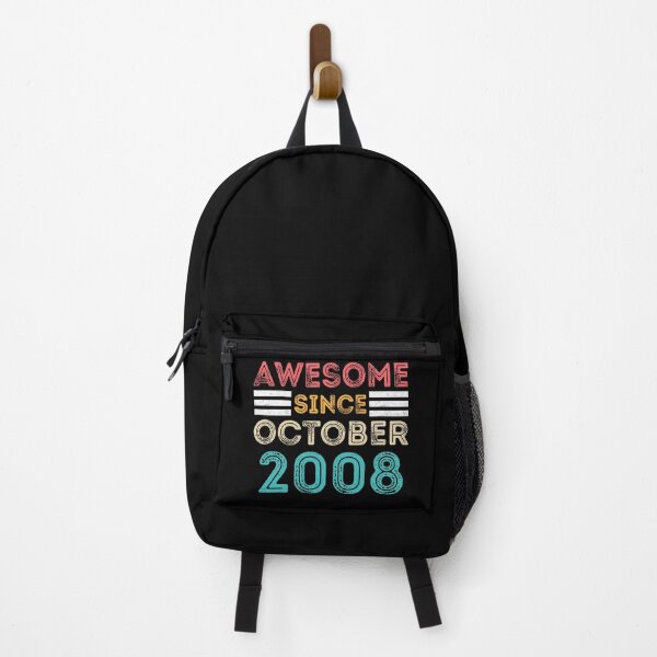 Item preview, Retro Vintage 12th Birthday - Awesome Since October 2008 designed and sold by meedTee.