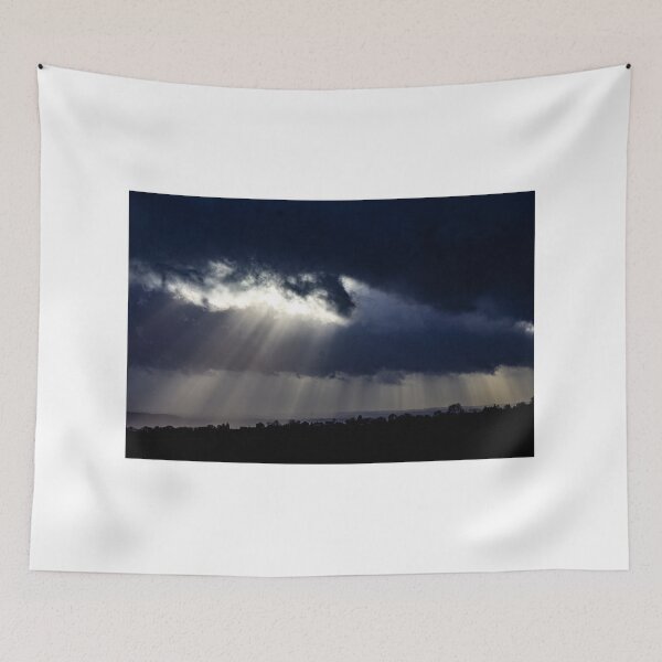 Item preview, Weather over Clee Hill  designed and sold by HalcyonPrints.