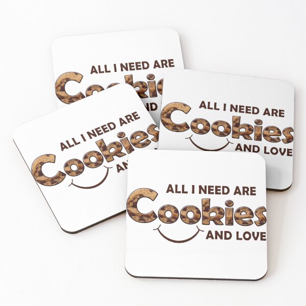Item preview, All I need Are Cookies and Love designed and sold by MoonsmileProd.