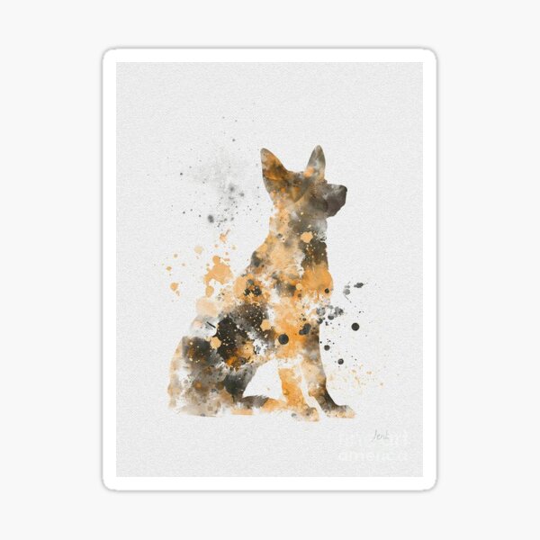 Item preview, German Shepherd Dog Art  designed and sold by Coolstuff4you71.