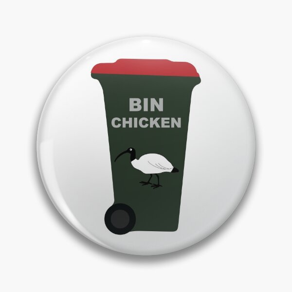 Item preview, Rubbish Bin Chicken designed and sold by Digitaldingo.