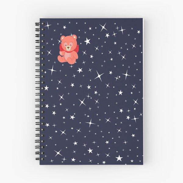 Item preview, Stars and dark blue sky with cute Bear designed and sold by MixDesigns03.