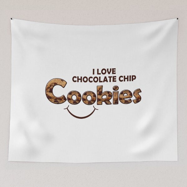 Item preview, I Love Chocolate Chip Cookies designed and sold by MoonsmileProd.