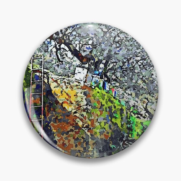 Item preview, Wall with ladder and olive grove designed and sold by Giuseppe Cocco.