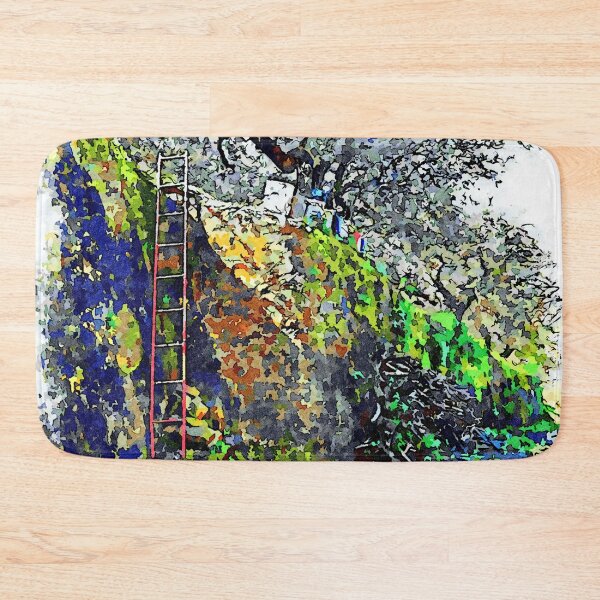 Item preview, Wall with ladder and olive grove designed and sold by Giuseppe Cocco.