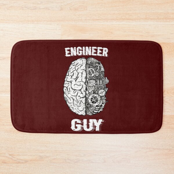 Item preview, Engineer guy's brain designed and sold by SidTastic .