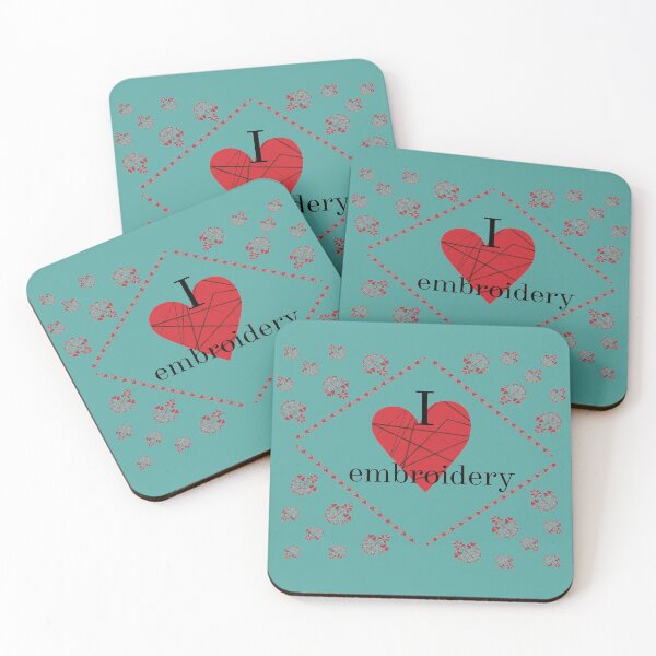 Item preview, I Love Embroidery designed and sold by customgiftstore.
