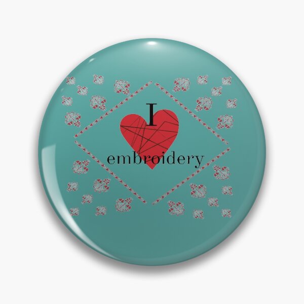 Item preview, I Love Embroidery designed and sold by customgiftstore.