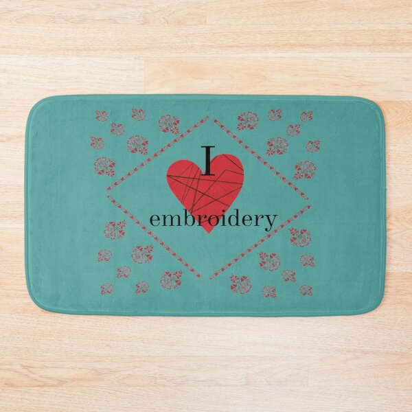 Item preview, I Love Embroidery designed and sold by customgiftstore.