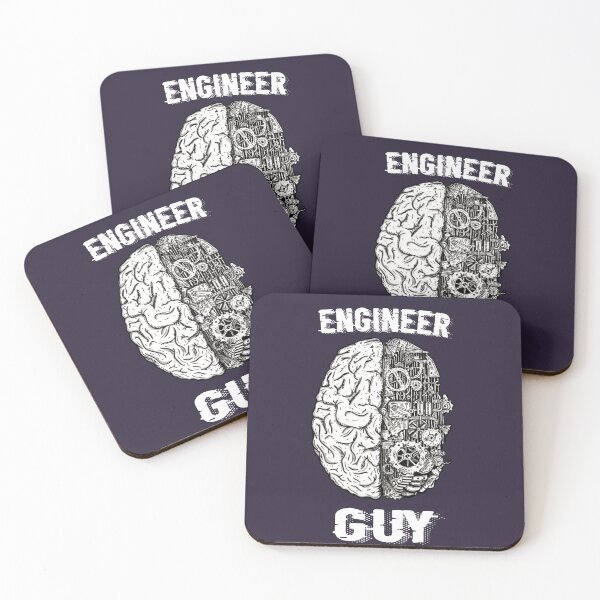 Item preview, Engineer guy's brain designed and sold by SidTastic .
