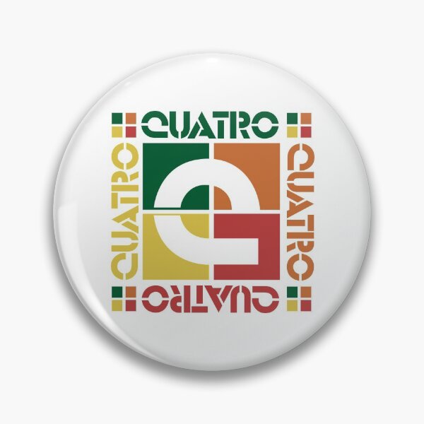 Item preview, 'Quatro' drinks branding (2 - transparent) (1982) recreated by Logocryo. designed and sold by Logocryo.
