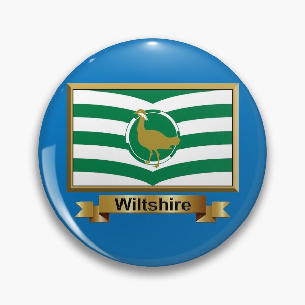 Item preview, Wiltshire Flag Stickers, Gifts, Masks & Products (N) designed and sold by mpodger.