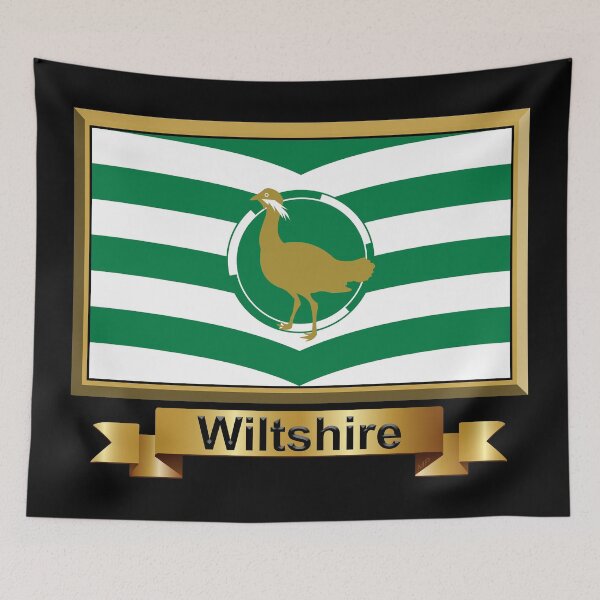 Item preview, Wiltshire Flag Stickers, Gifts, Masks & Products (N) designed and sold by mpodger.