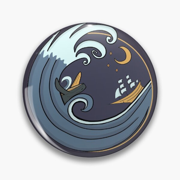 Item preview, High seas, waves, treacherous nights designed and sold by Adson Art Store.