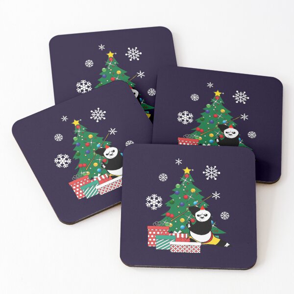 Item preview, Kung Fu Panda Around The Christmas Tree designed and sold by Nova5.