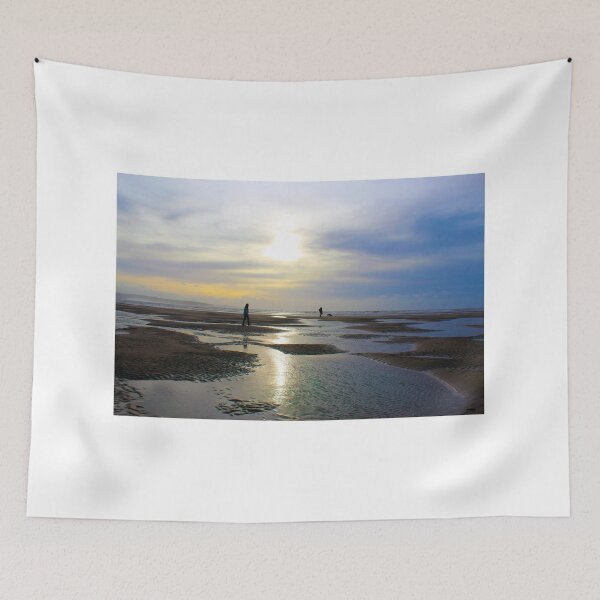 Item preview, Walking down the beach at Aberdyfi designed and sold by HalcyonPrints.