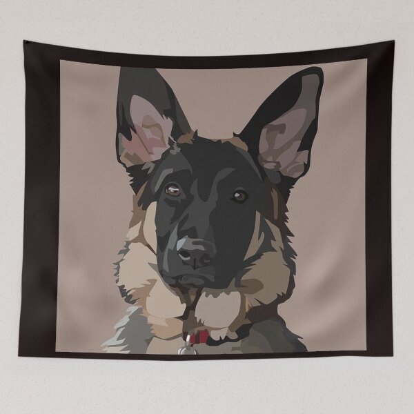 Item preview, German Shepherd Dog Art  designed and sold by Coolstuff4you71.