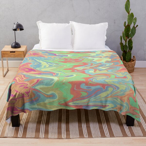 Item preview, Acidic Liquid Marble Pattern designed and sold by Wisps & Whiskers Designs.
